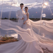 珍珠湖-花香满径