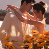 珍珠湖-花香满径