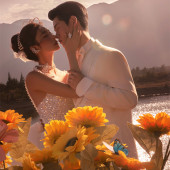 珍珠湖-花香满径