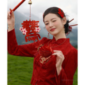 独家草坪-中式旗袍