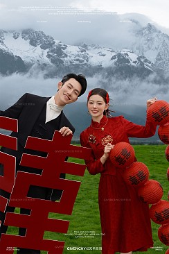 独家草坪-中式旗袍