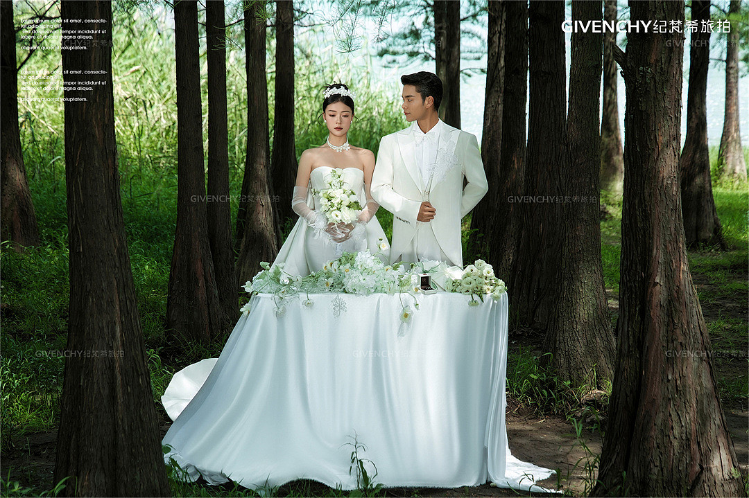 甄先生❤吕女士-树林