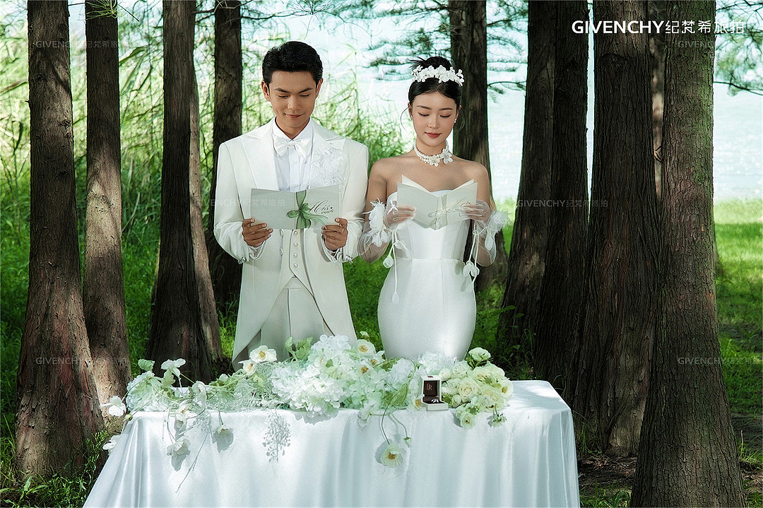 甄先生❤吕女士-树林