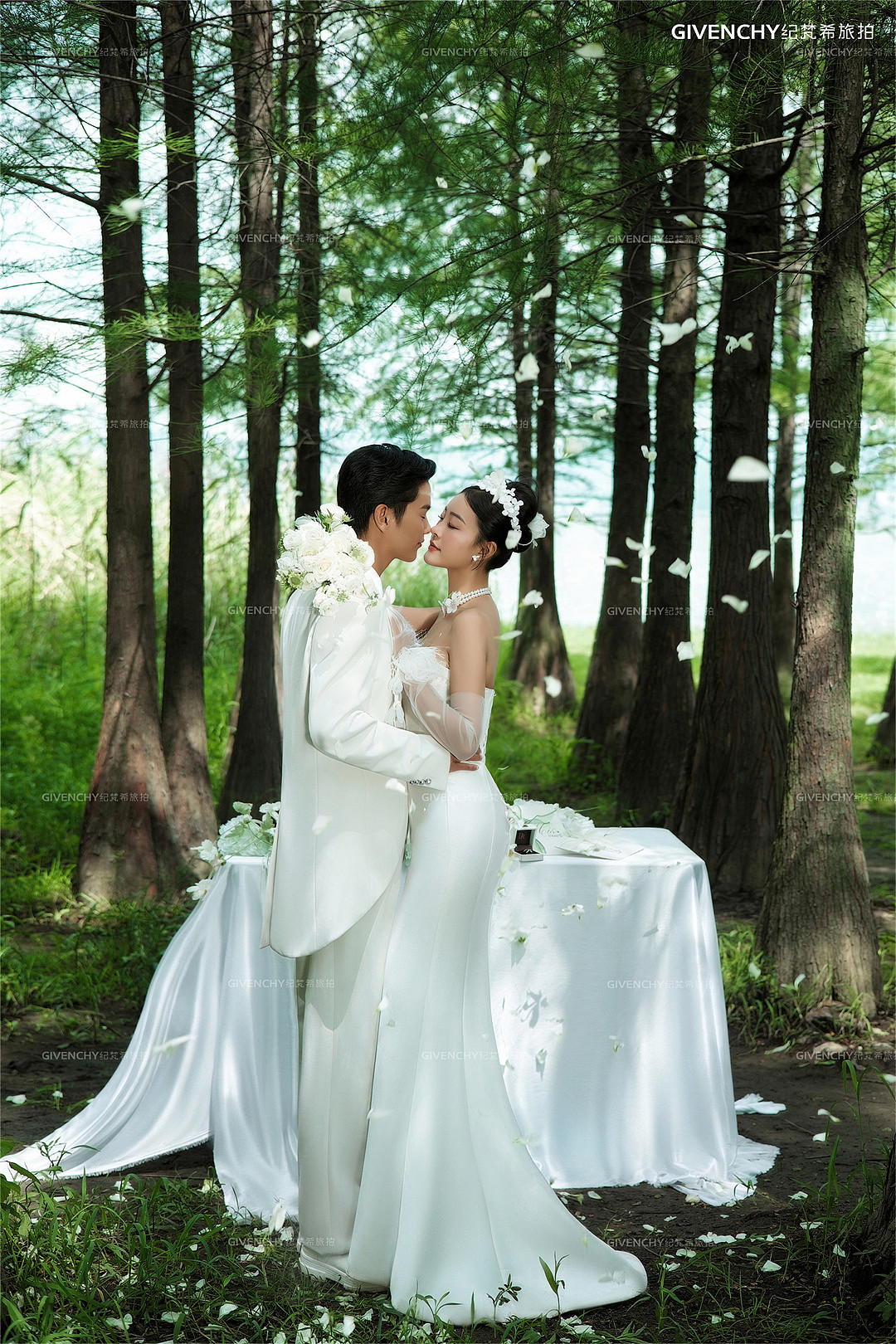 甄先生❤吕女士-树林