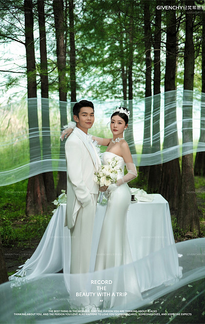 甄先生❤吕女士-树林