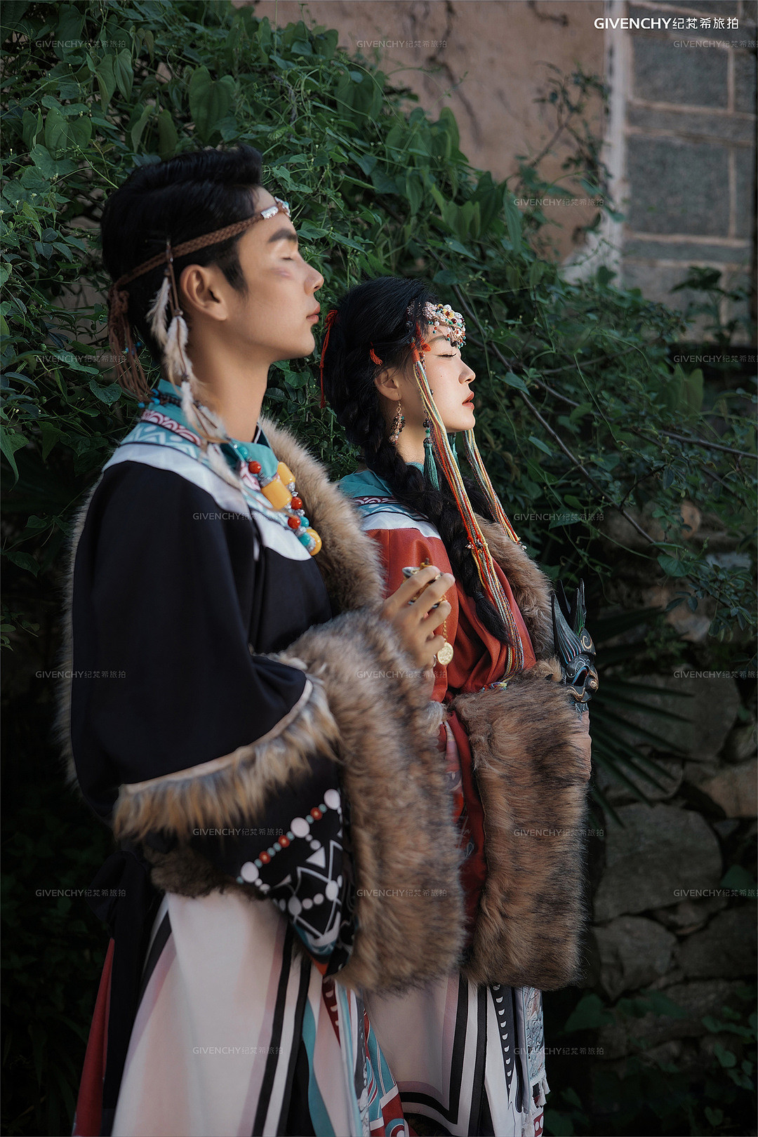 甄先生❤吕女士-藏服