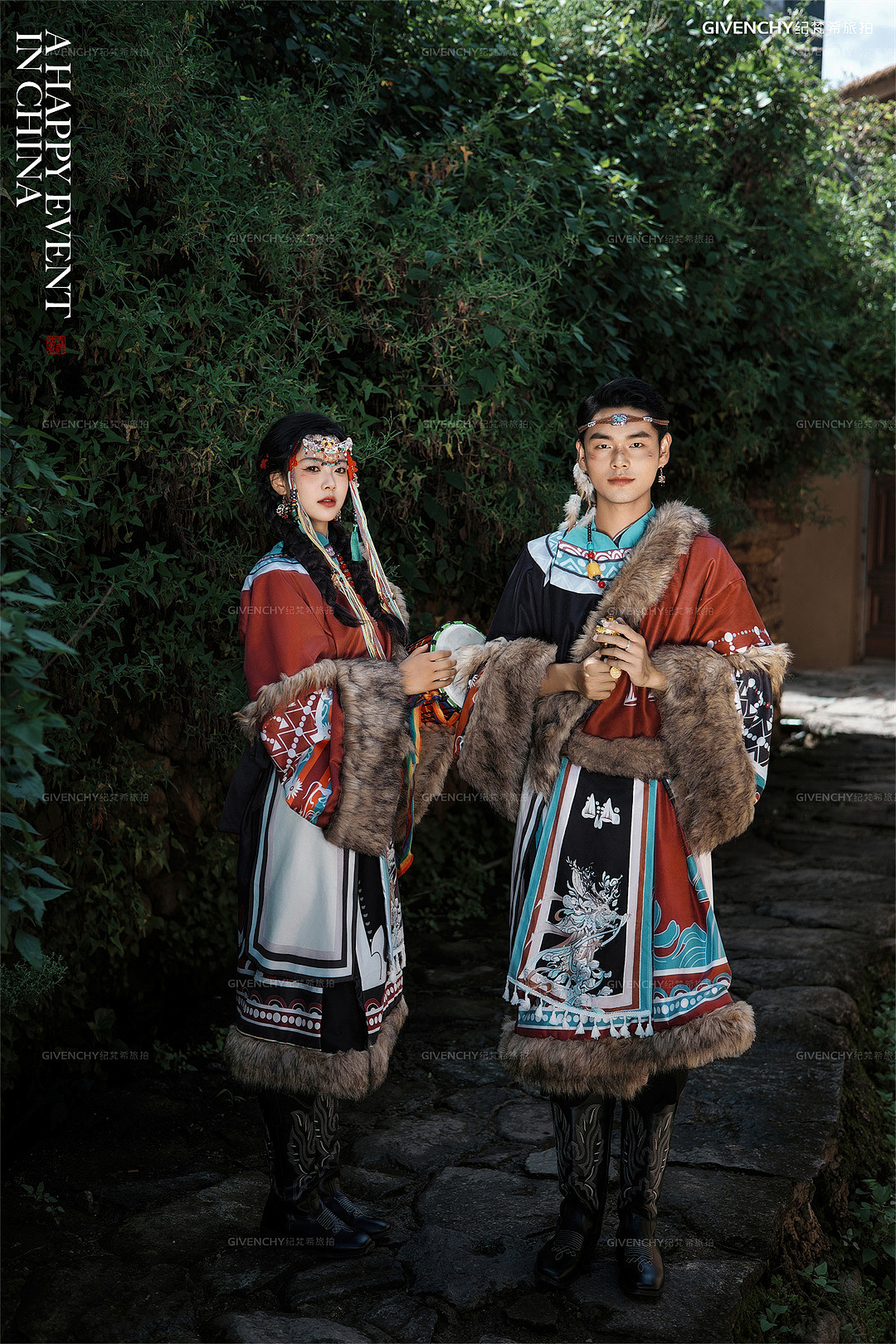 甄先生❤吕女士-藏服