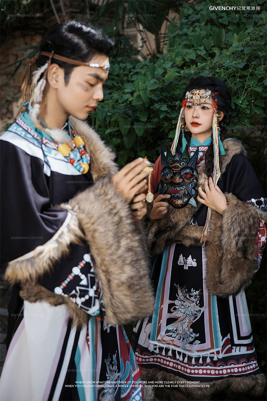 甄先生❤吕女士-藏服