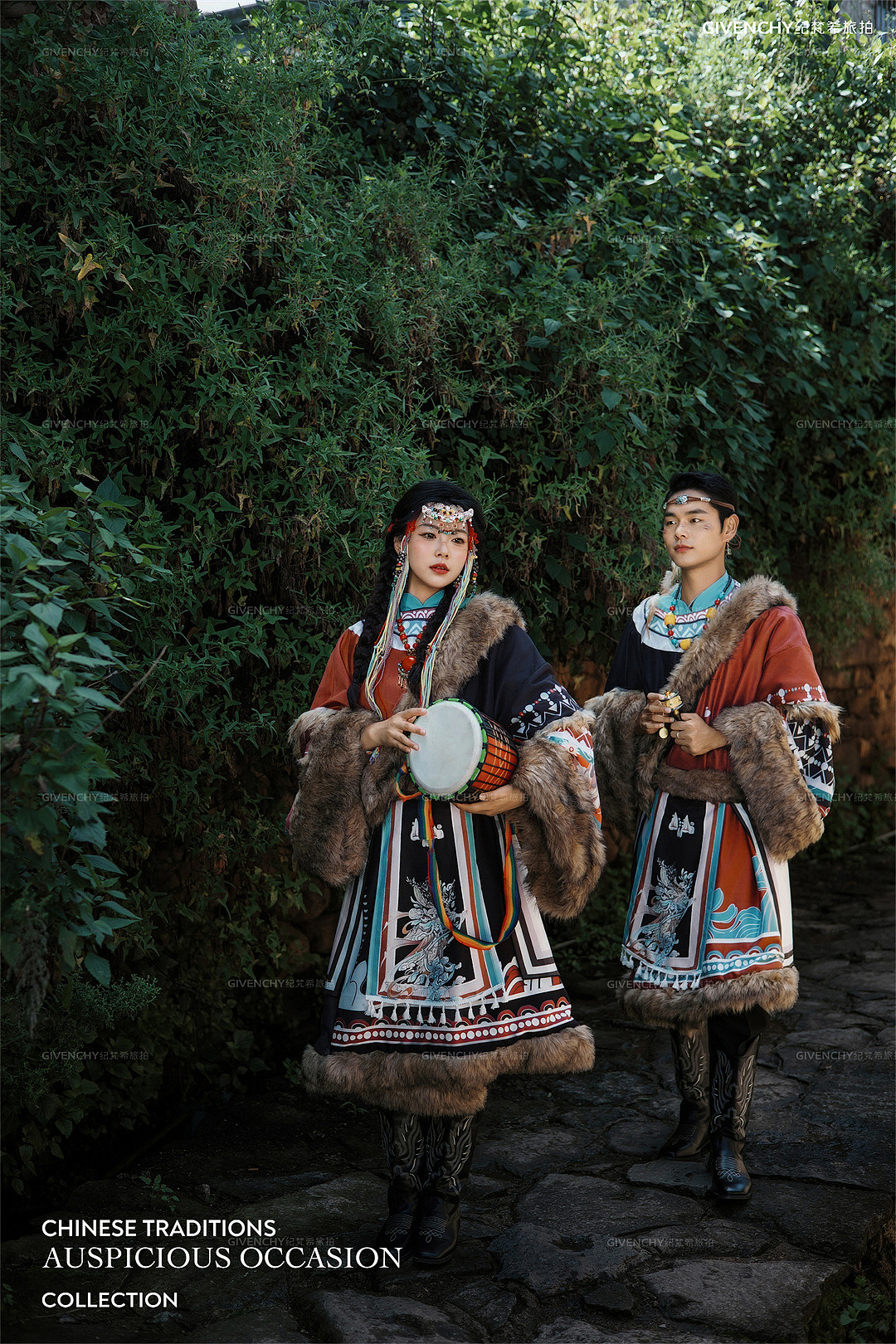 甄先生❤吕女士-藏服