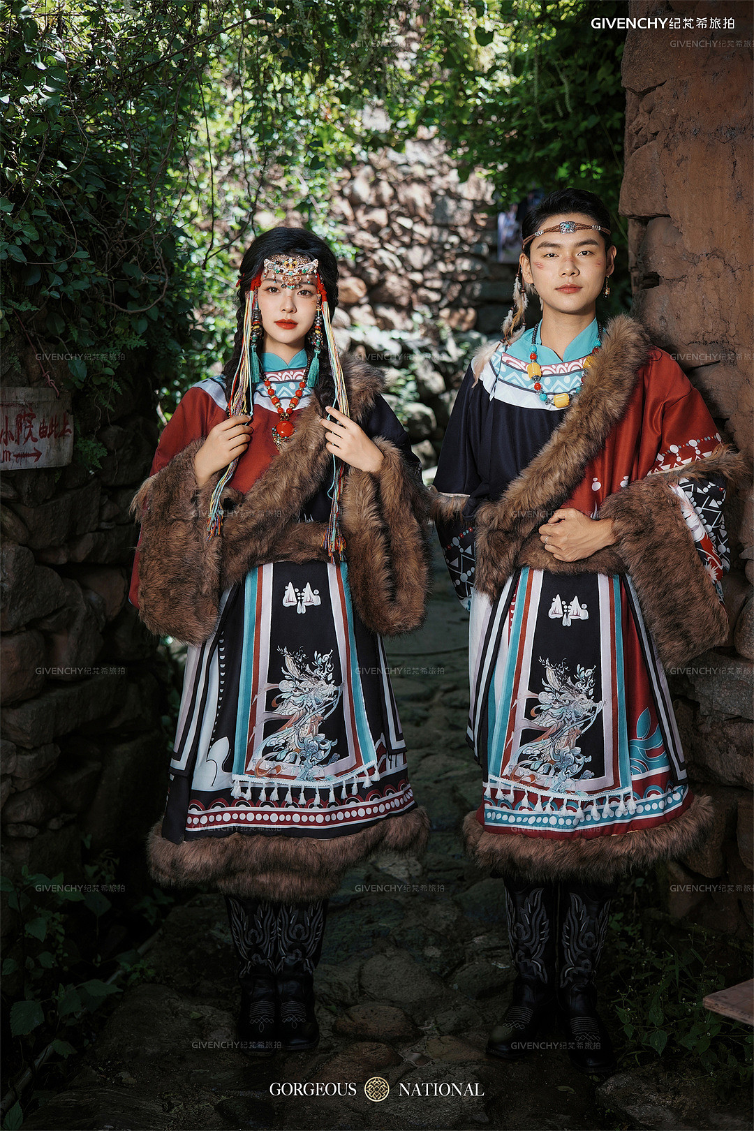 甄先生❤吕女士-藏服