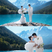 蓝月谷-蓝色仙境