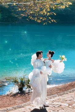 蓝月谷-蓝色仙境