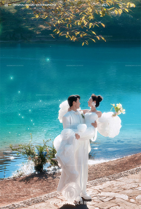 蓝月谷-蓝色仙境