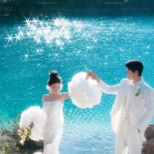 蓝月谷-蓝色仙境