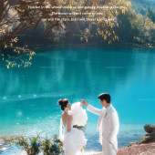 蓝月谷-蓝色仙境