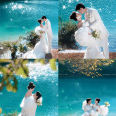 蓝月谷-蓝色仙境