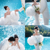 蓝月谷-蓝色仙境