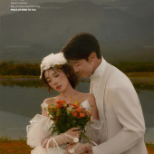 蓝月谷-日落黄昏