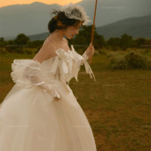 蓝月谷-日落黄昏