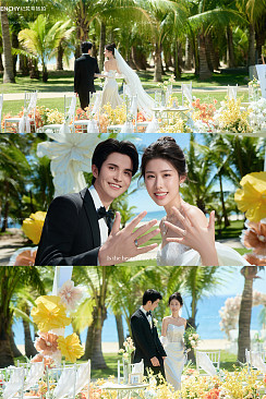 夏日海岛-三亚目的地婚礼