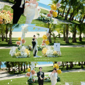 夏日海岛-三亚目的地婚礼