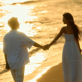 三亚-落日黄昏时