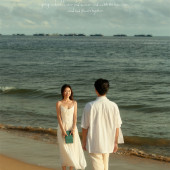 三亚-落日黄昏时