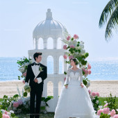 草坪婚礼-三亚目的地婚礼