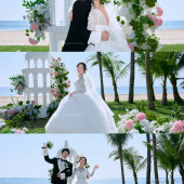 草坪婚礼-三亚目的地婚礼