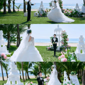 草坪婚礼-三亚目的地婚礼