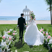 草坪婚礼-三亚目的地婚礼
