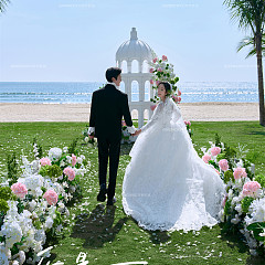 草坪婚礼-三亚目的地婚礼