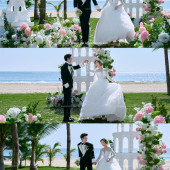 草坪婚礼-三亚目的地婚礼