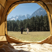 云杉坪-冬日露营