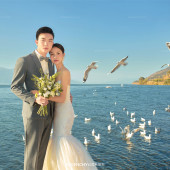 王先生&杨女士 洱海海鸥