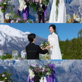 紫色梦境-丽江目的地婚礼