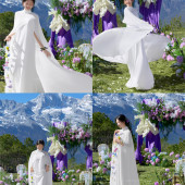 紫色梦境-丽江目的地婚礼