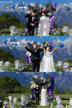 紫色梦境-丽江目的地婚礼