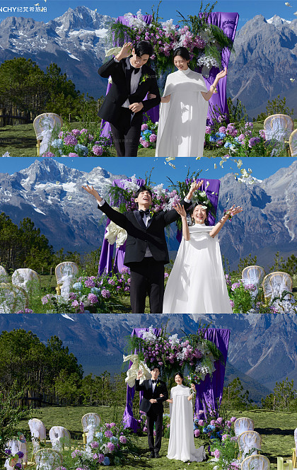 紫色梦境-丽江目的地婚礼