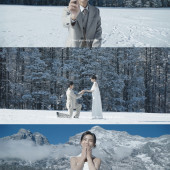 云杉坪-雪落云杉