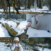 云杉坪-雪地童话