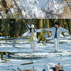 云杉坪-雪地童话