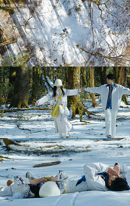 云杉坪-雪地童话