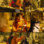 云杉坪-秋日森林