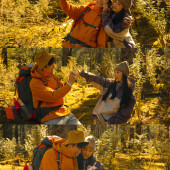 云杉坪-秋日森林