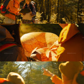 云杉坪-秋日森林