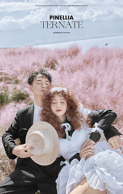 半山半岛-晴空花海