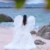 蜈支洲-海边天使