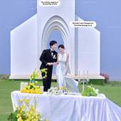 半山半岛-云朵捧纱