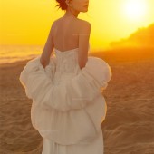 三亚湾-橘色光絮